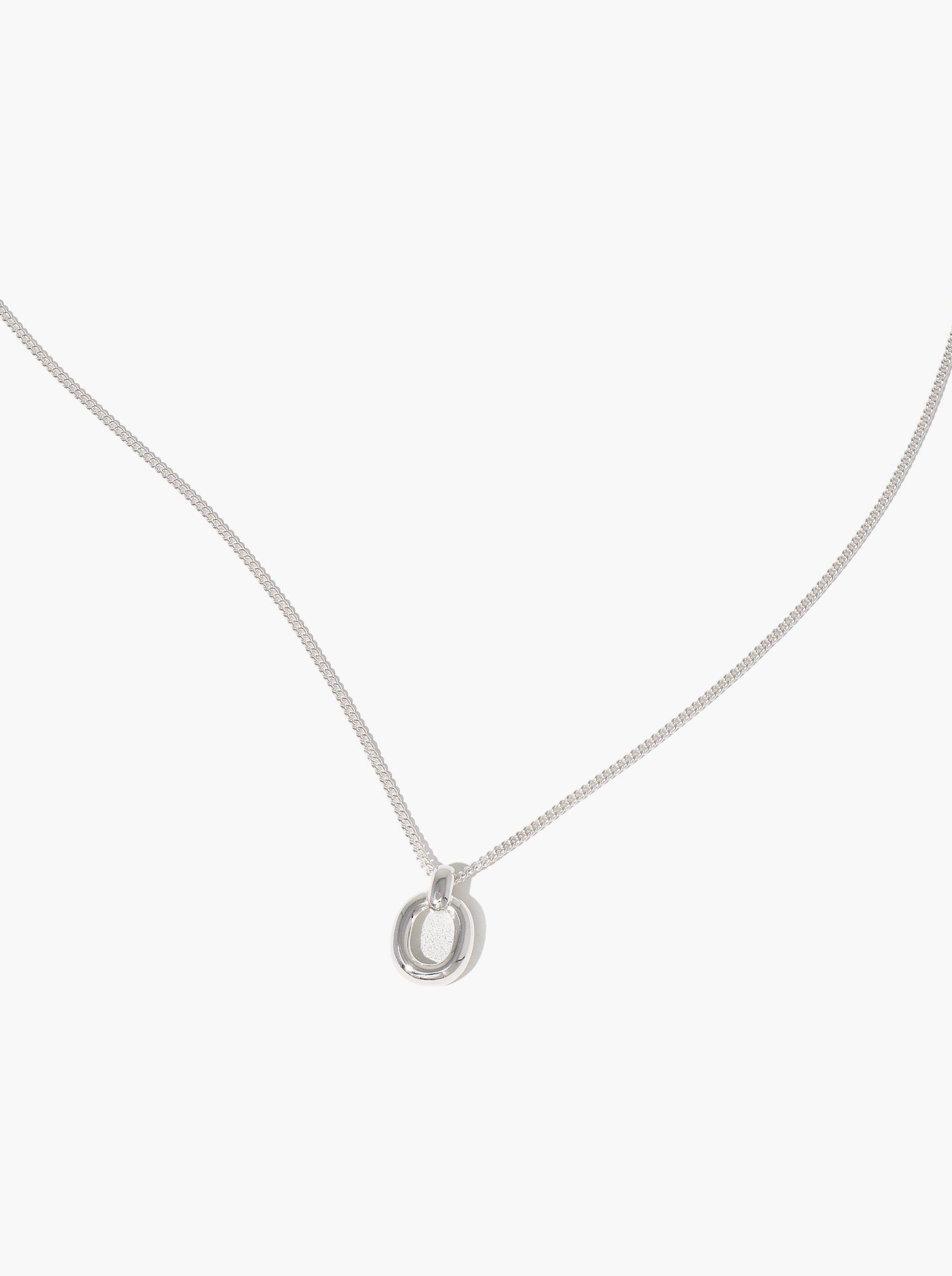 The Day Loop Necklace Clear Air / Gold Vermeil