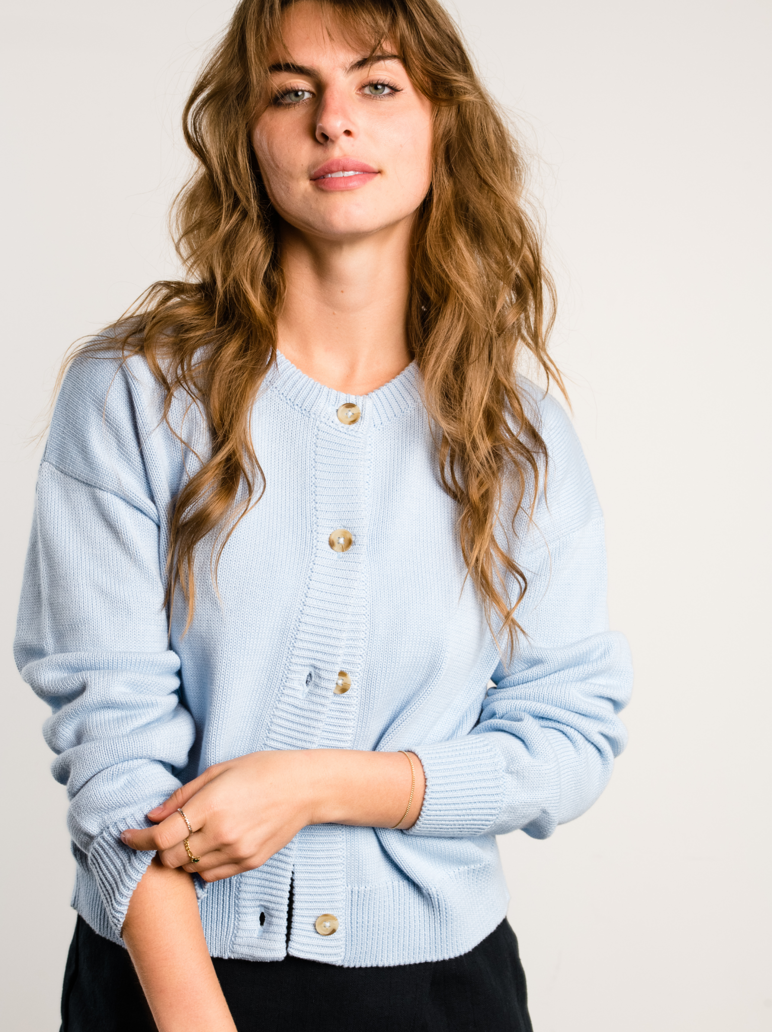 売れ筋商品|||エイブル ニット&セーター アウター レディース Women's Willow Classic Cardigan Heather grey Willow Classic Cardigan – ABLE