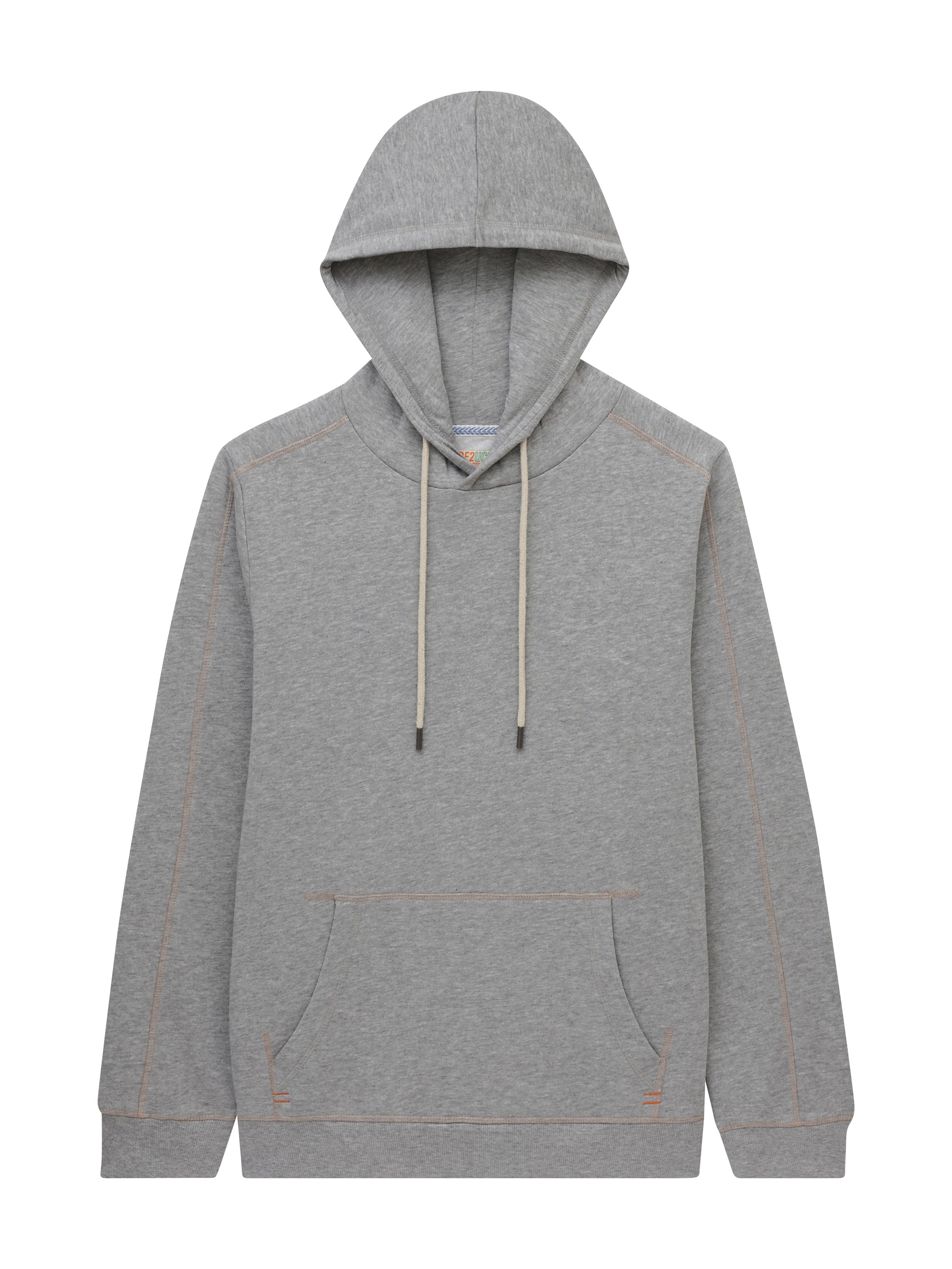 Fleece Hoodie / Heather Grey – Re2uce