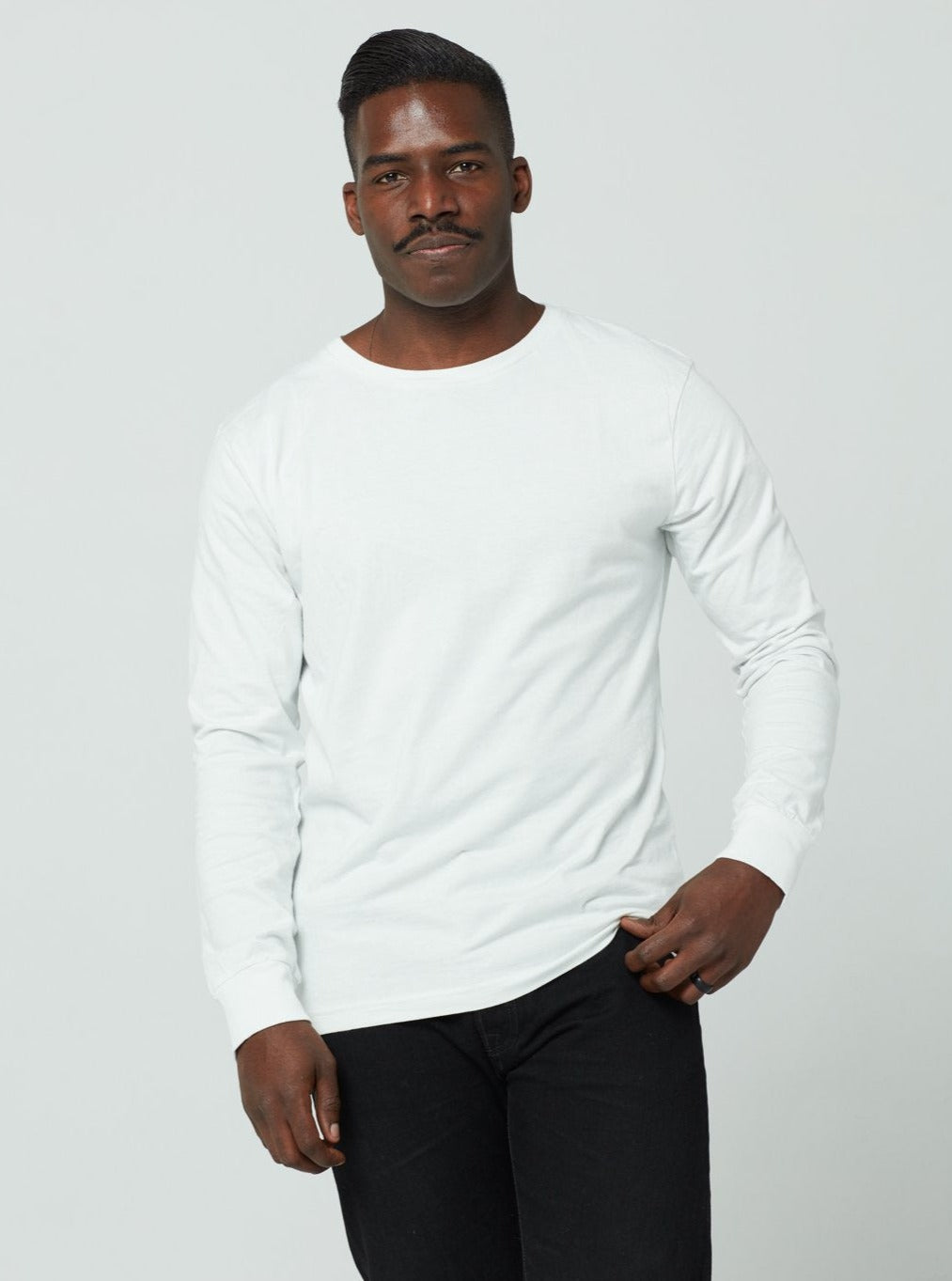 Men's Unisex Long Sleeve - White â For Days