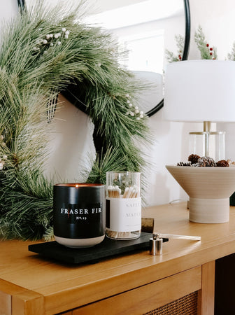 Farmhouse Kitchen Soy Candle - Black Stoneware Jar