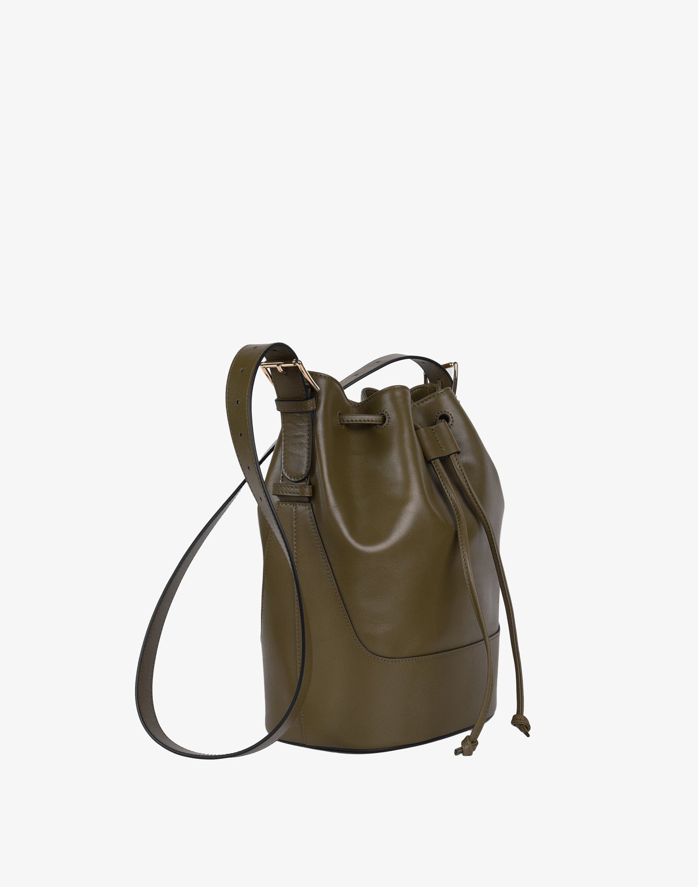 Luxe Cinch Bucket Bag - Olive – For Days