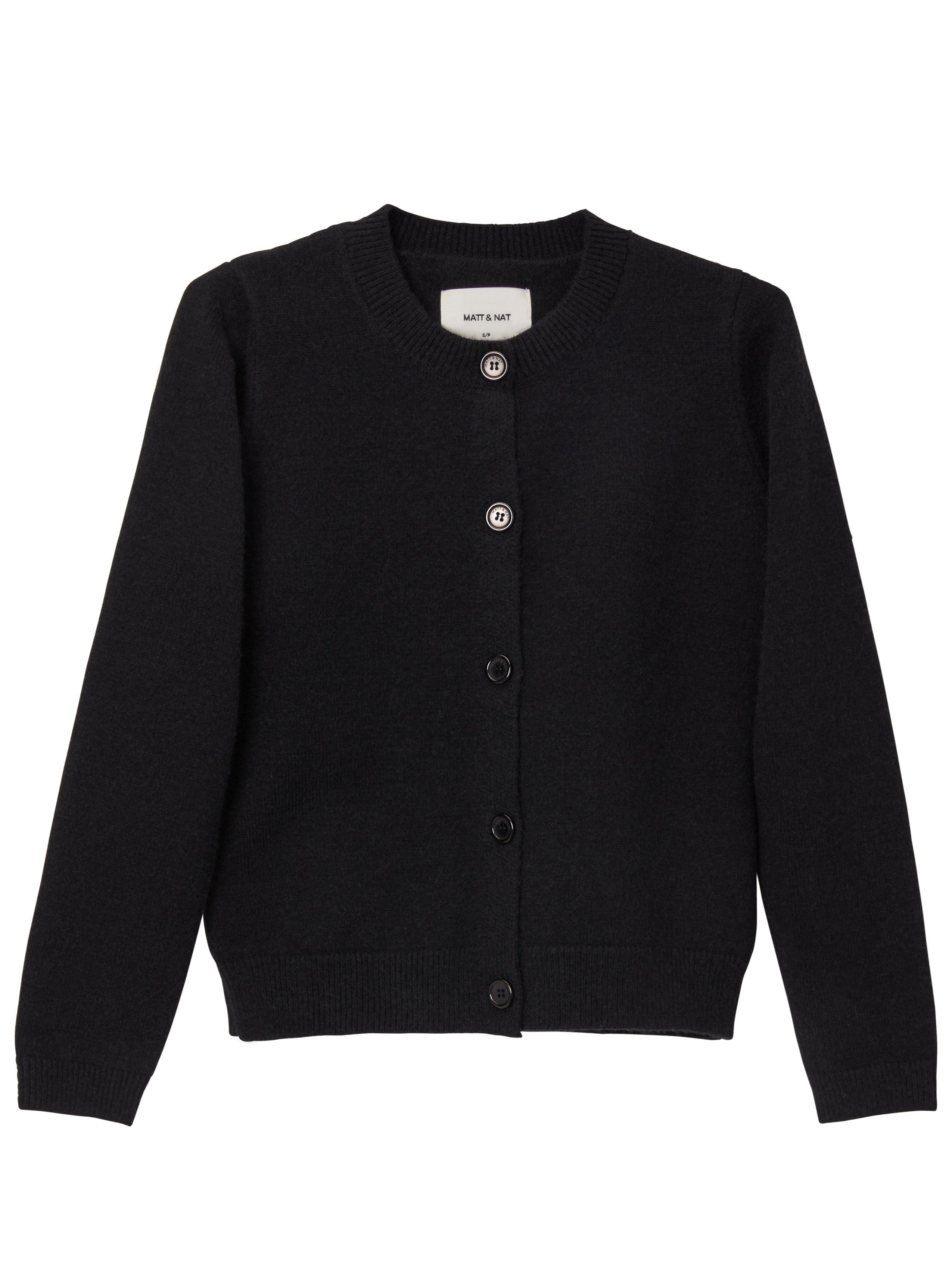 JIL Button-Front Cardigan - Black – For Days