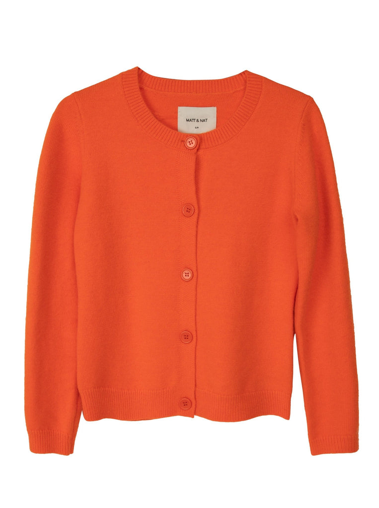 JIL Button-Front Cardigan - Orange – For Days