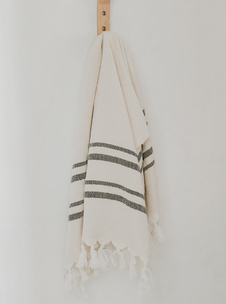 TURKISH HAND TOWEL- ONE STRIPE – Katie Waltman Jewelry