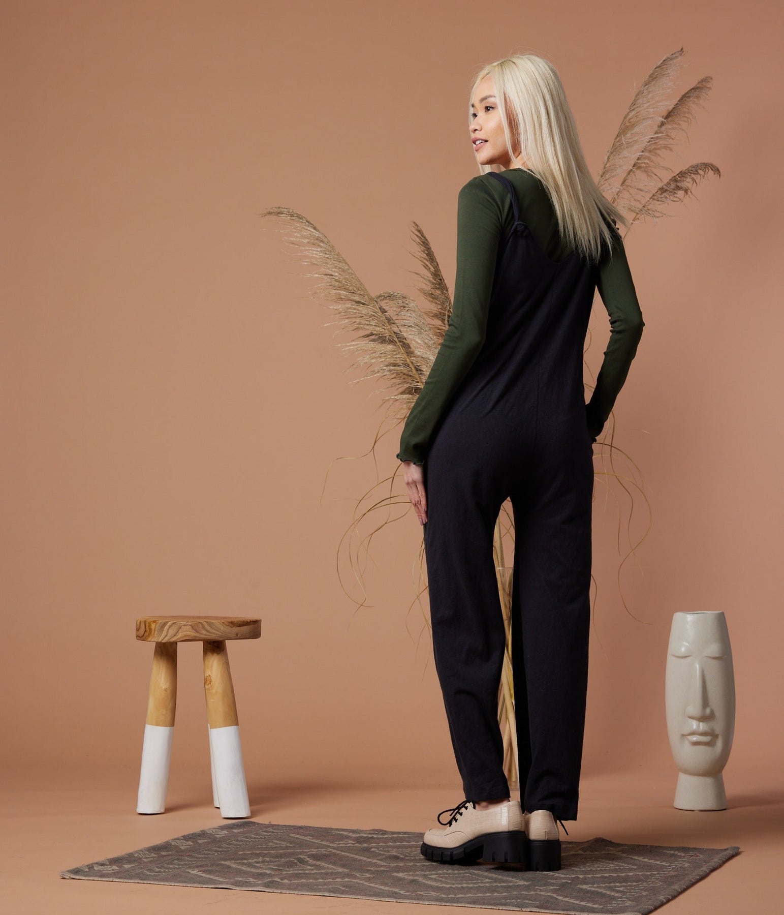 Remy Jumpsuit Washed Black For Days