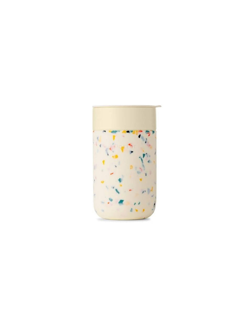 Porter Ceramic Travel Mug / Terrazzo Cream