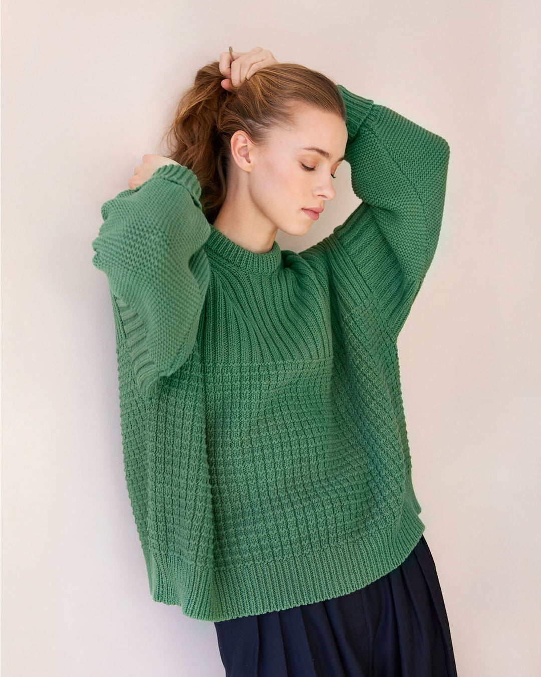Delčia Sweater - Fern Green – For Days