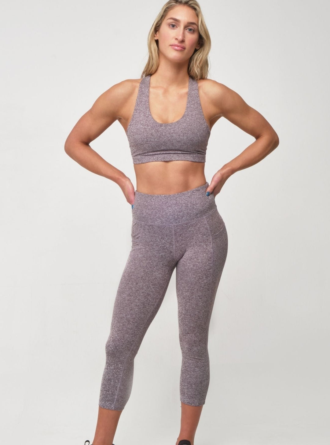 Contrast Bra - Shark Heather – For Days