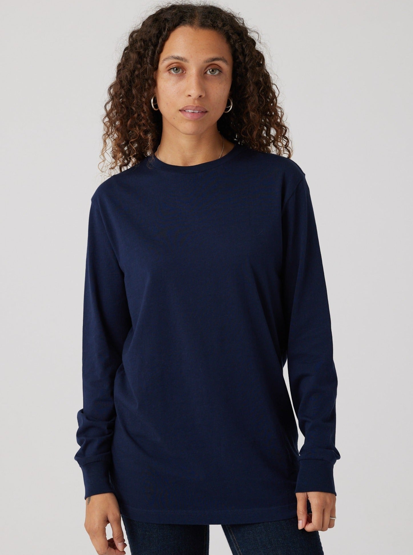 Unisex Long Sleeve - Navy – For Days