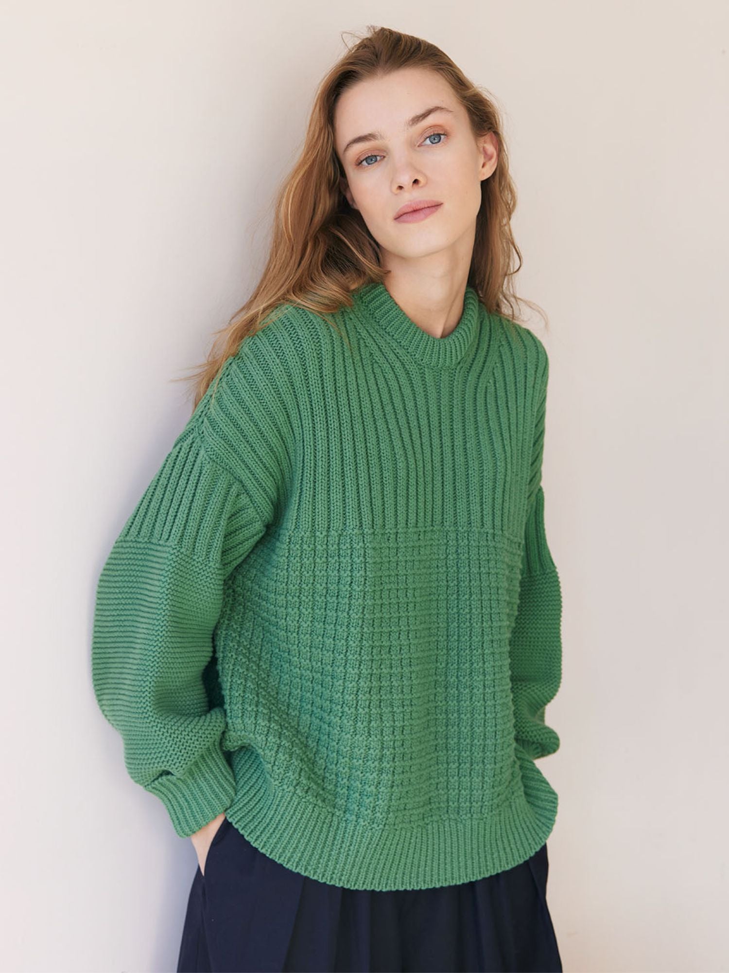 Delčia Sweater - Fern Green – For Days